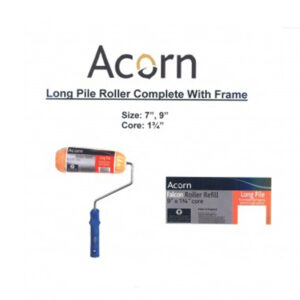 Acorn Paint Roller Orange - Long Pile