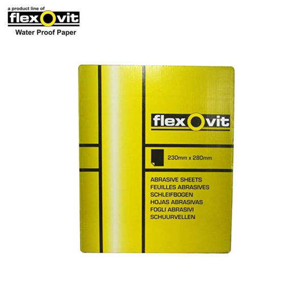 Flexovit Sandpaper - Waterproof 230mm x 280mm