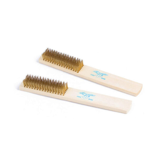 Wire Brush Brass Plated Made in Japan