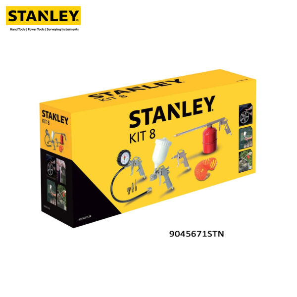 Stanley Air Compressor Tool Kit 8pcs