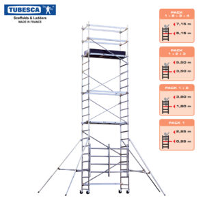Tubesca Speedy Folding Scaffolding Tower