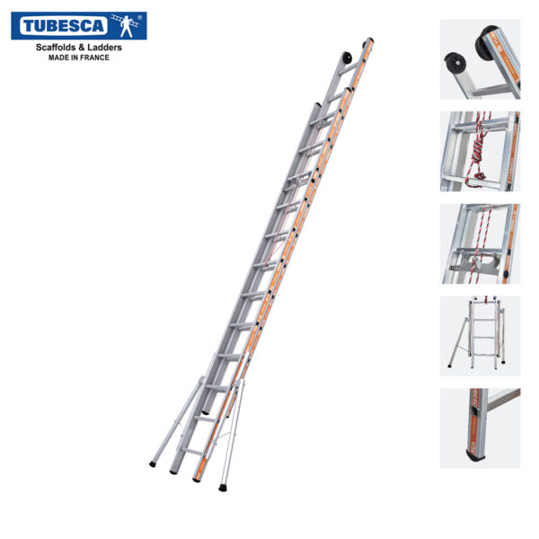 Tubesca Pronor 2-Section Rope Ladder