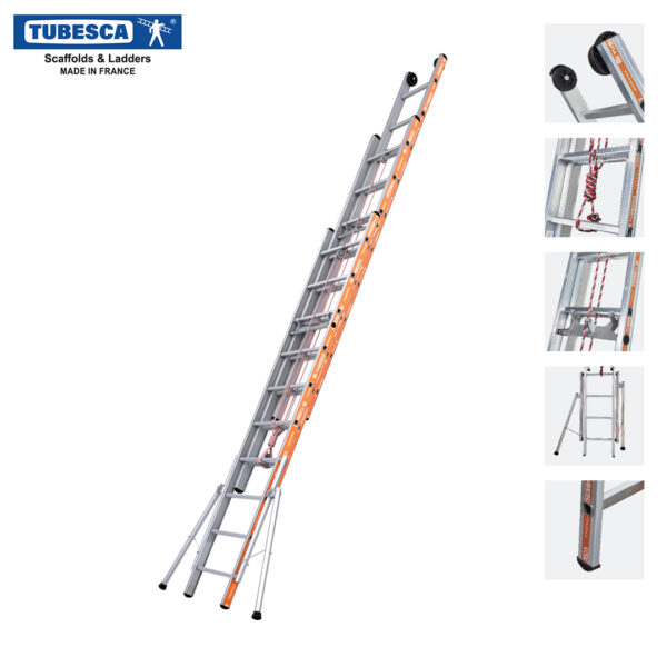 Tubesca Pronor 3-Section Rope Ladder