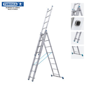 Tubesca Starline 3-Section Combination Ladder