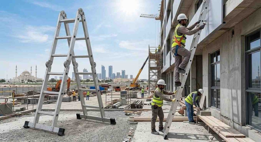 choosing-the-right-ladder-for-uae-construction-maintenance