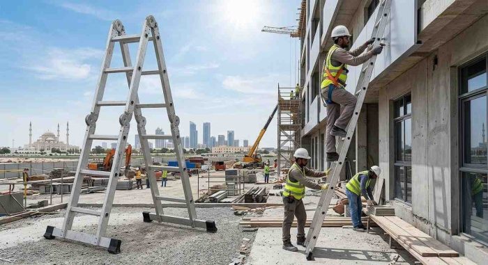 choosing-the-right-ladder-for-uae-construction-maintenance