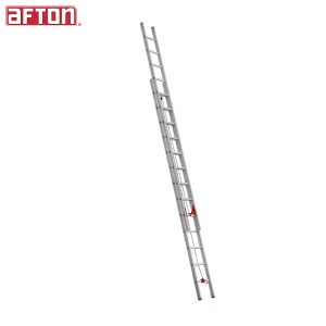 Afton Aluminum Double Extension Ladder with Rope