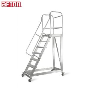 Afton Aluminum Rolling Staircase Ladder