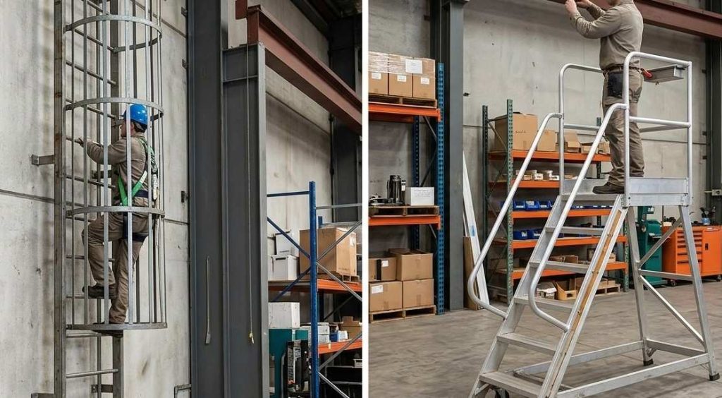 cat-ladder-with-cage-vs-platform-ladder